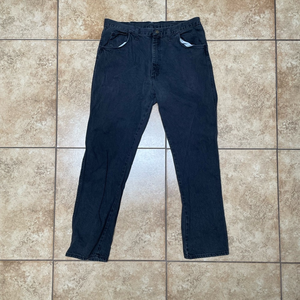 Classic Black Slim Fit Jeans for Men